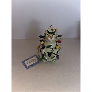 VTG Whimsiclay Cat By Amy Lacombe Sparkie 87112 From 2002 New With Tag, No Box